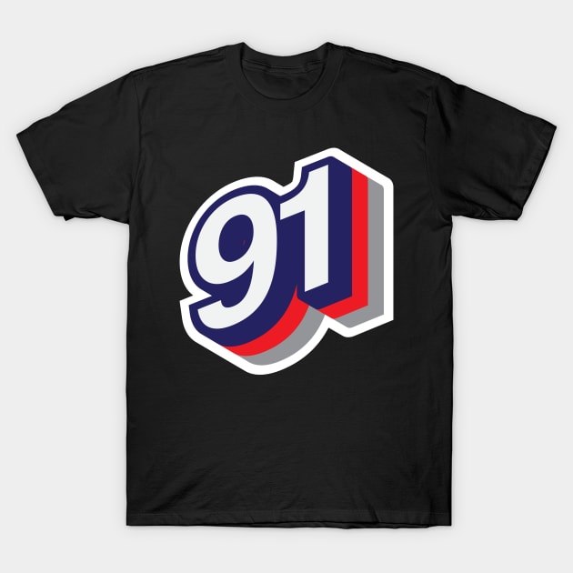 91 T-Shirt by MplusC